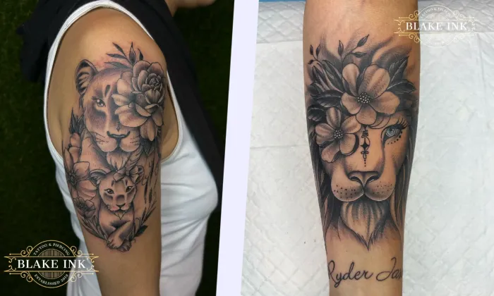 1-Hour, Half Day or Full Day Tattoo Session at Blake Ink