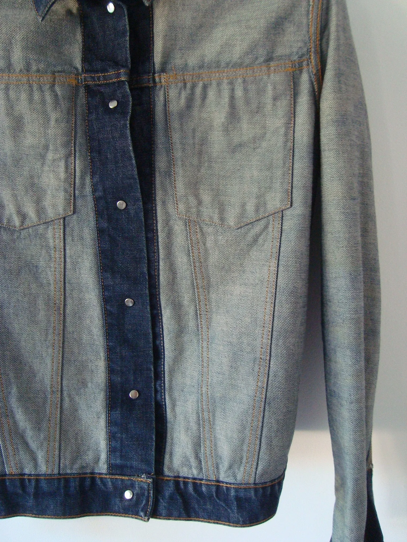 1999 Raw Denim Classic 2-Pocket Jacket