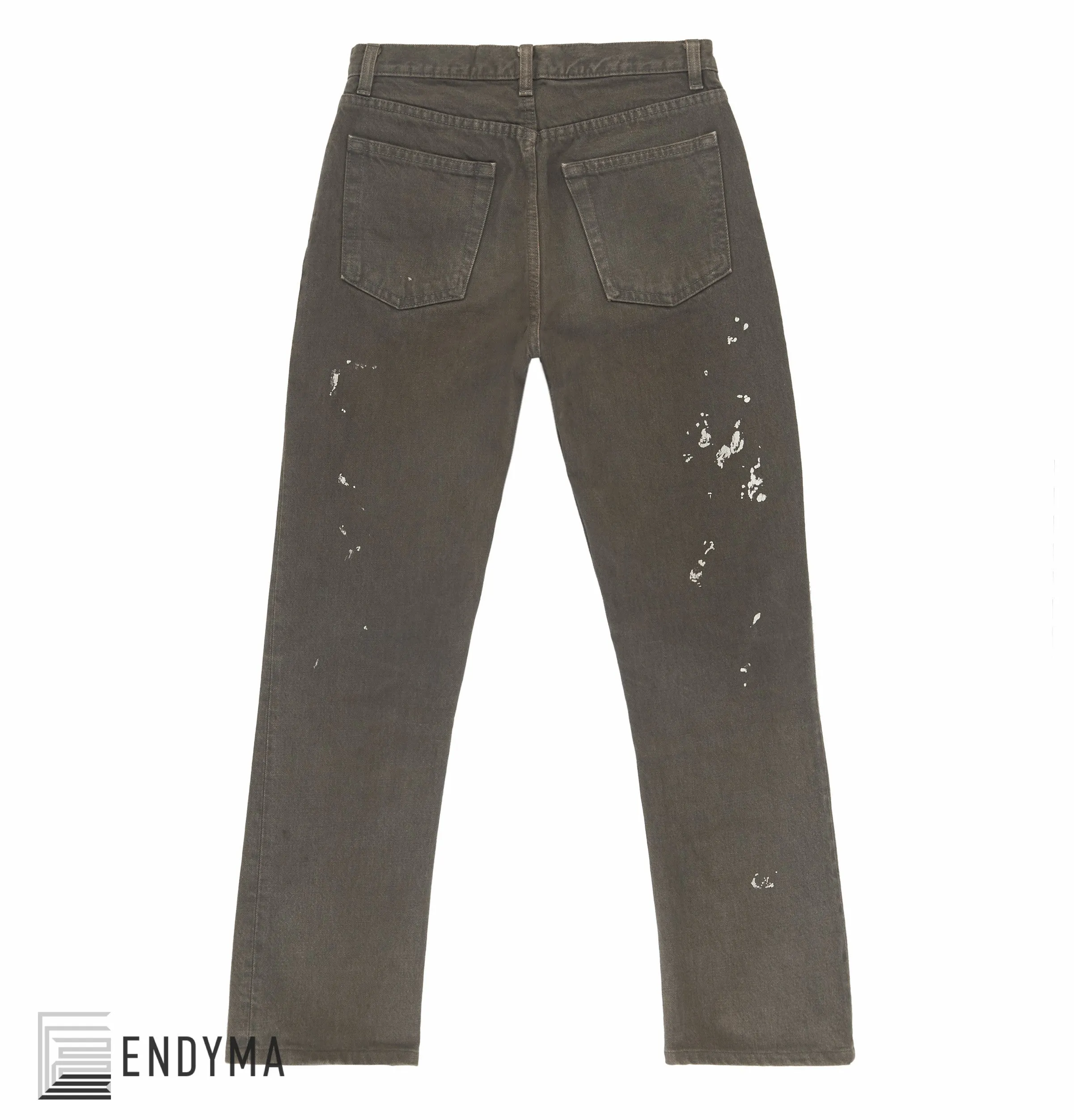 2000 Vintage Overdyed Grey Denim Painter Jeans (Size 27)