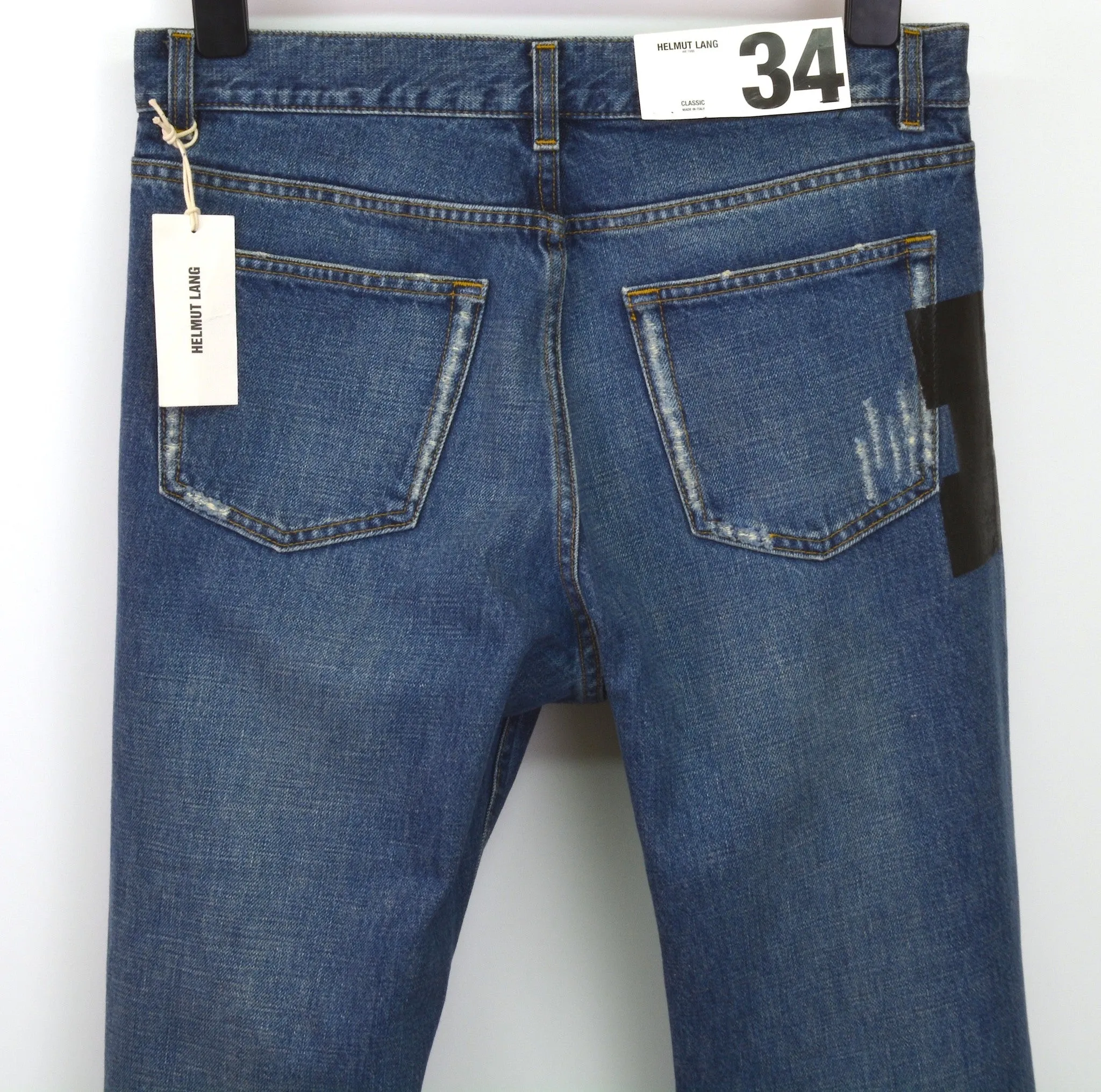 2003 Classic Vintage Jeans with Rubber Tape Applications