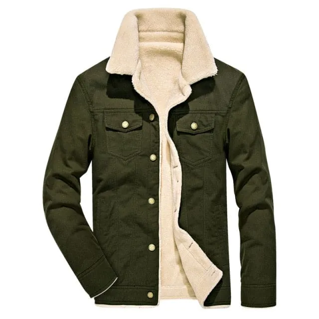 Army Style Winter Thick Warm Men Jacket