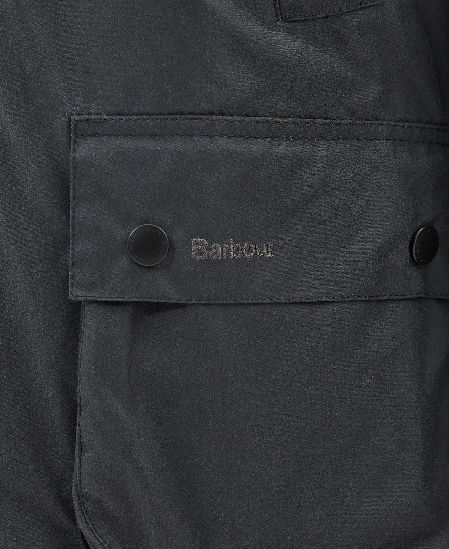 Barbour Coat Ashby Wax Grey