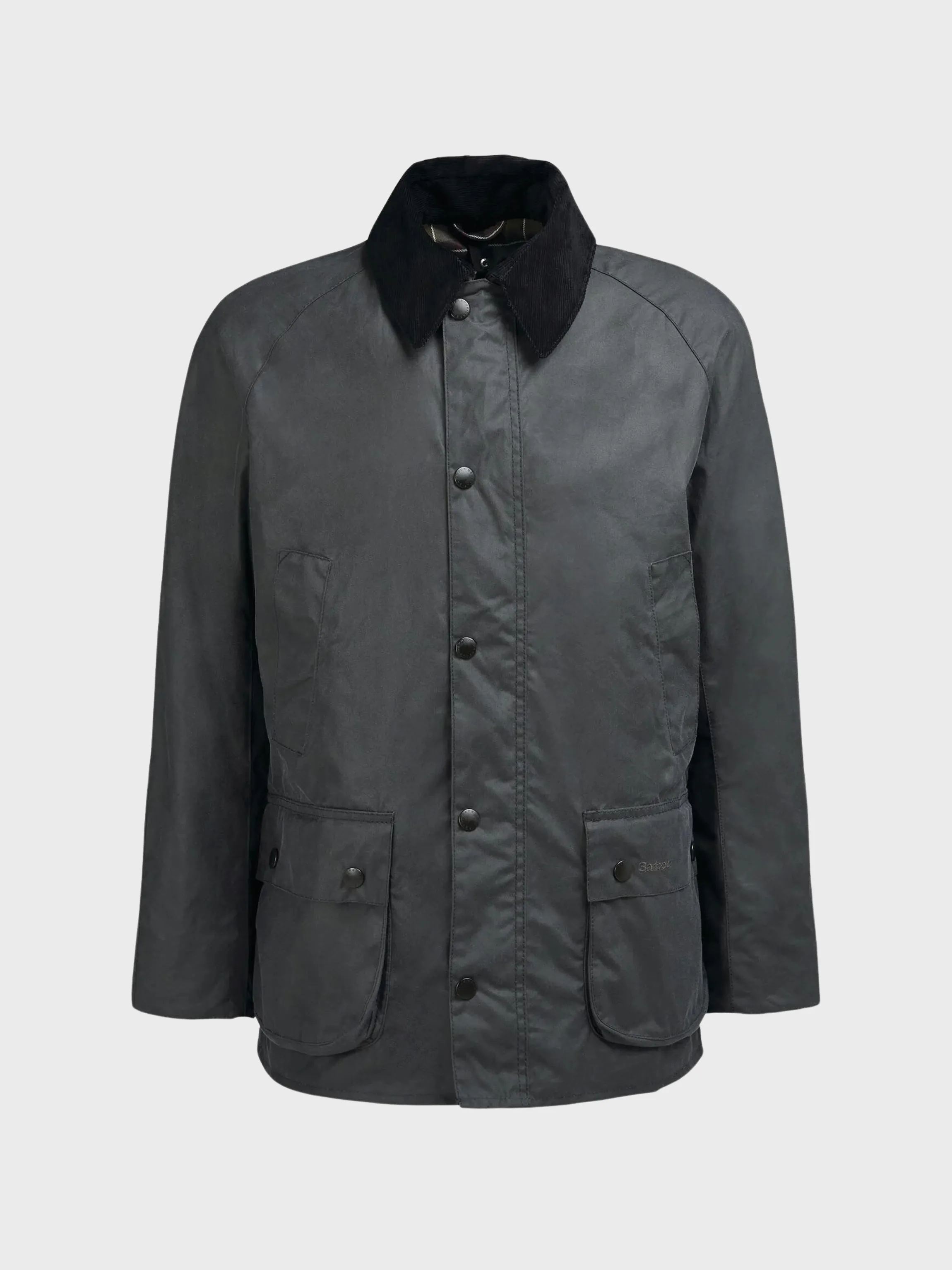 Barbour Coat Ashby Wax Grey