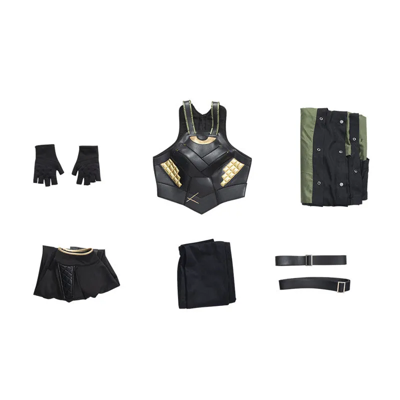 Female Loki Sylvie Costumes Lady Loki Cosplay Halloween Costumes Outfits