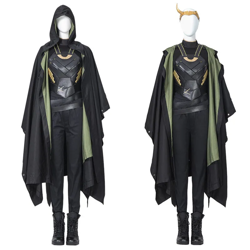 Female Loki Sylvie Costumes Lady Loki Cosplay Halloween Costumes Outfits