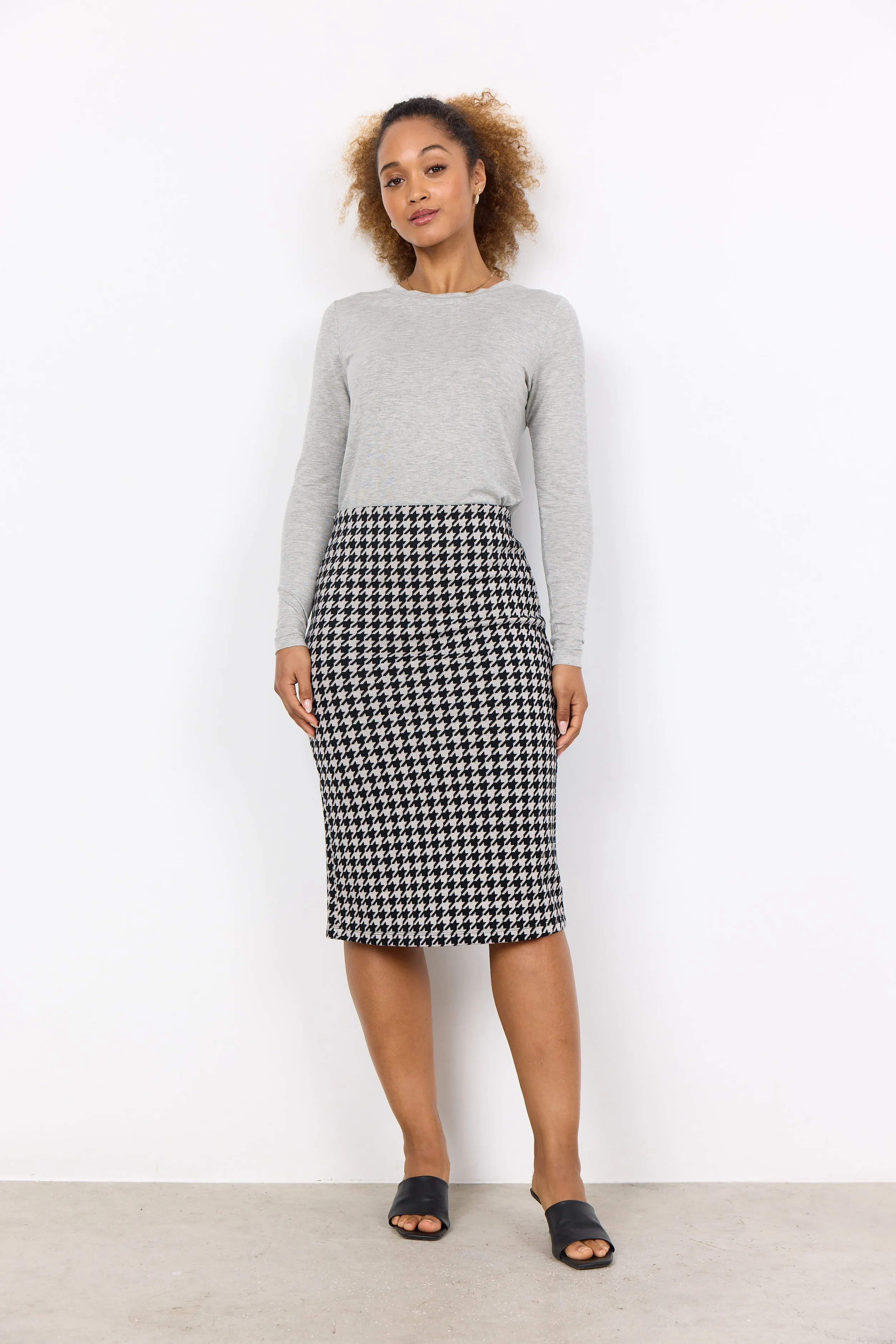 Idina Skirt - Black/White