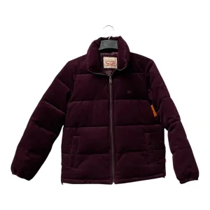 Jacket Puffer & Quilted By Levis In Purple, Size:M