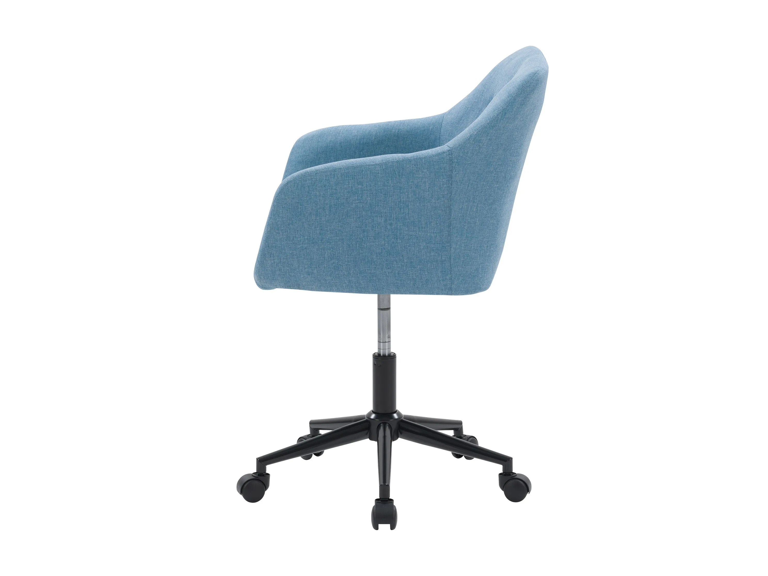 Light Blue Office Chair with Arms