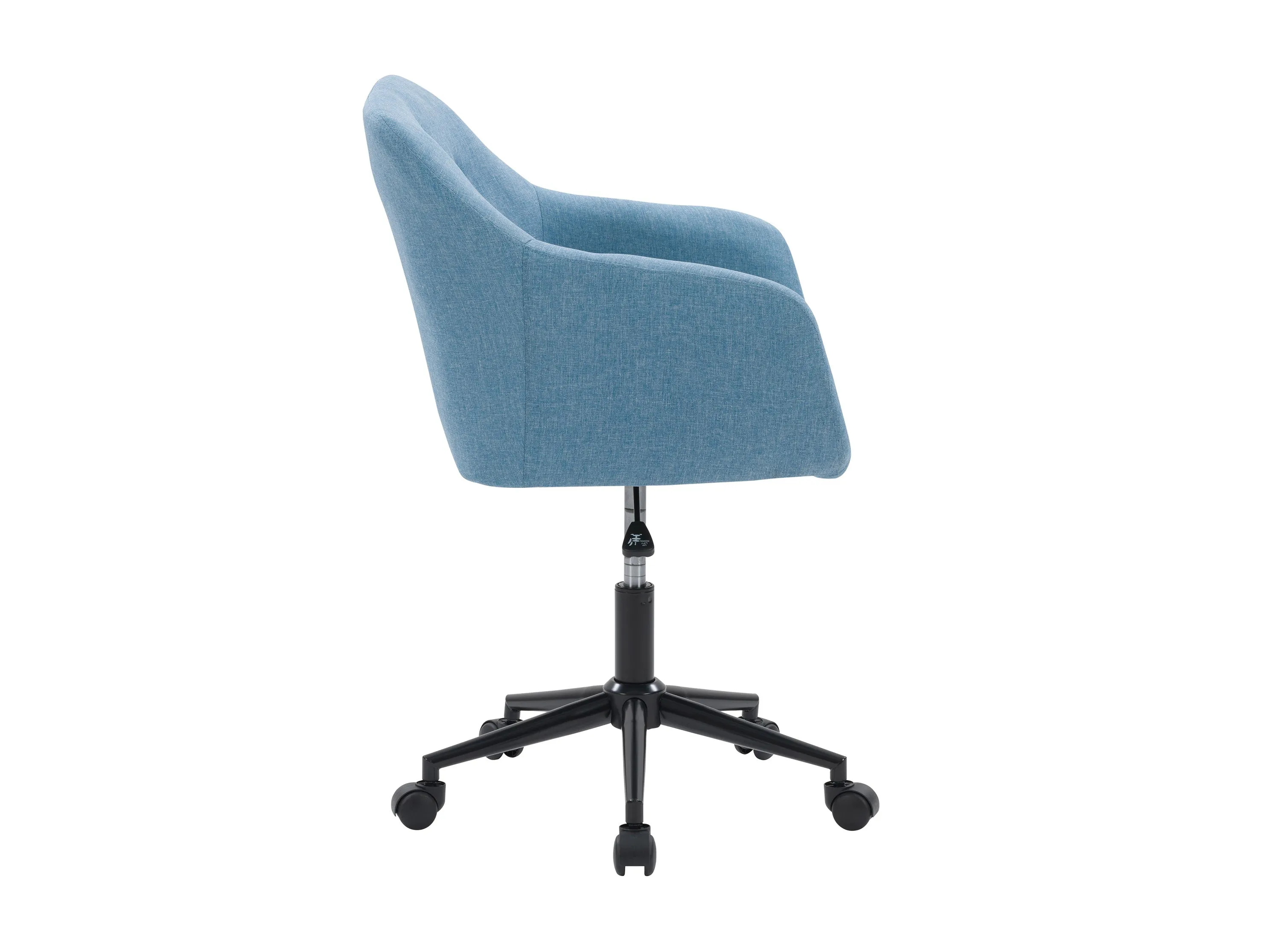 Light Blue Office Chair with Arms