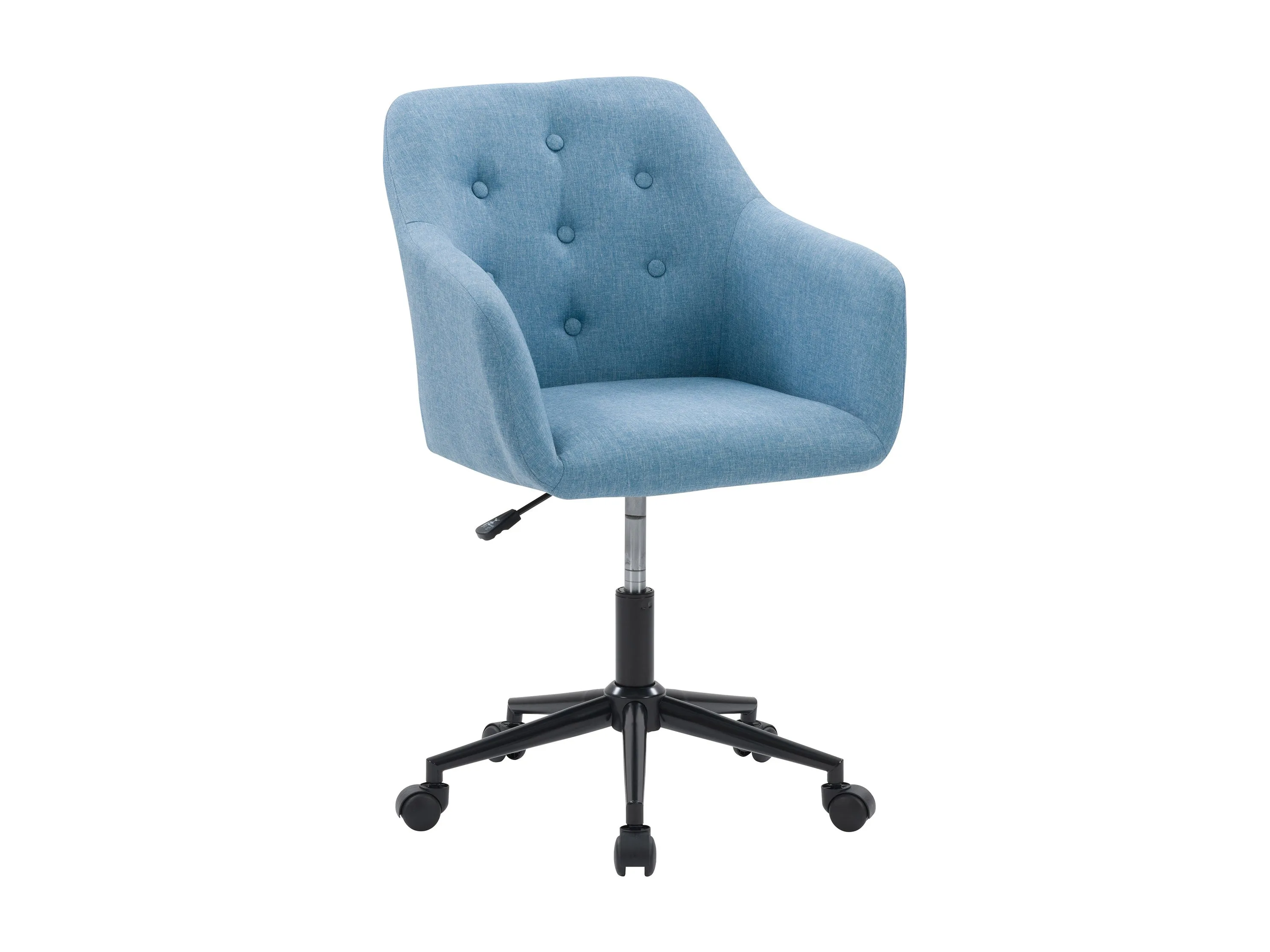 Light Blue Office Chair with Arms