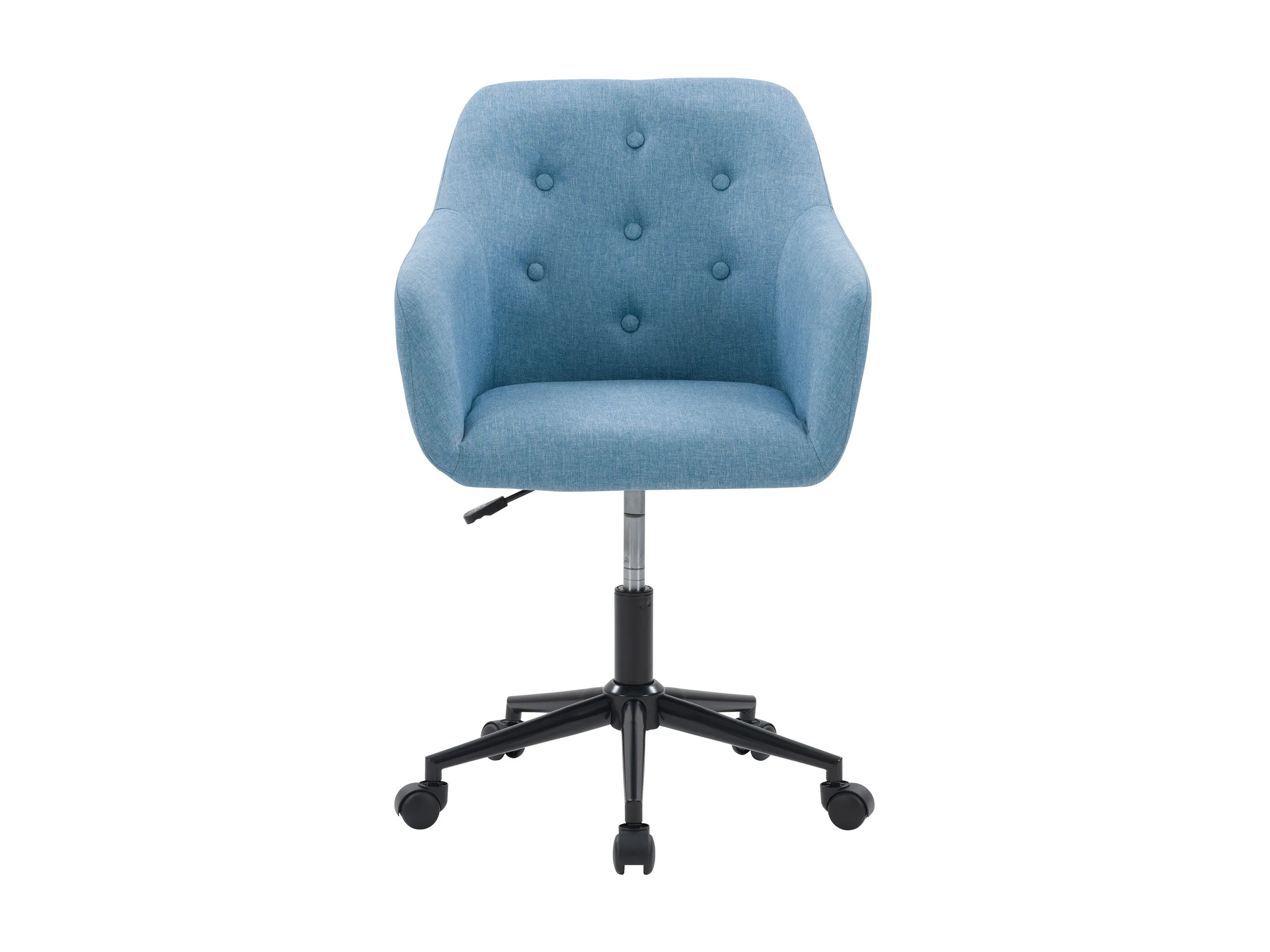 Light Blue Office Chair with Arms