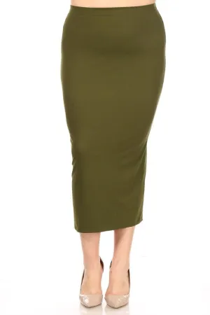 Long Pencil Skirt