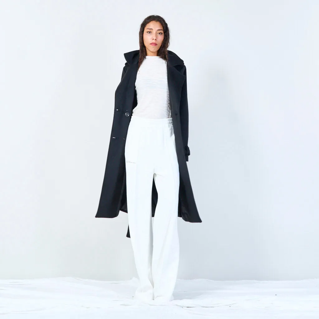 Long tailored trench coat wholesale