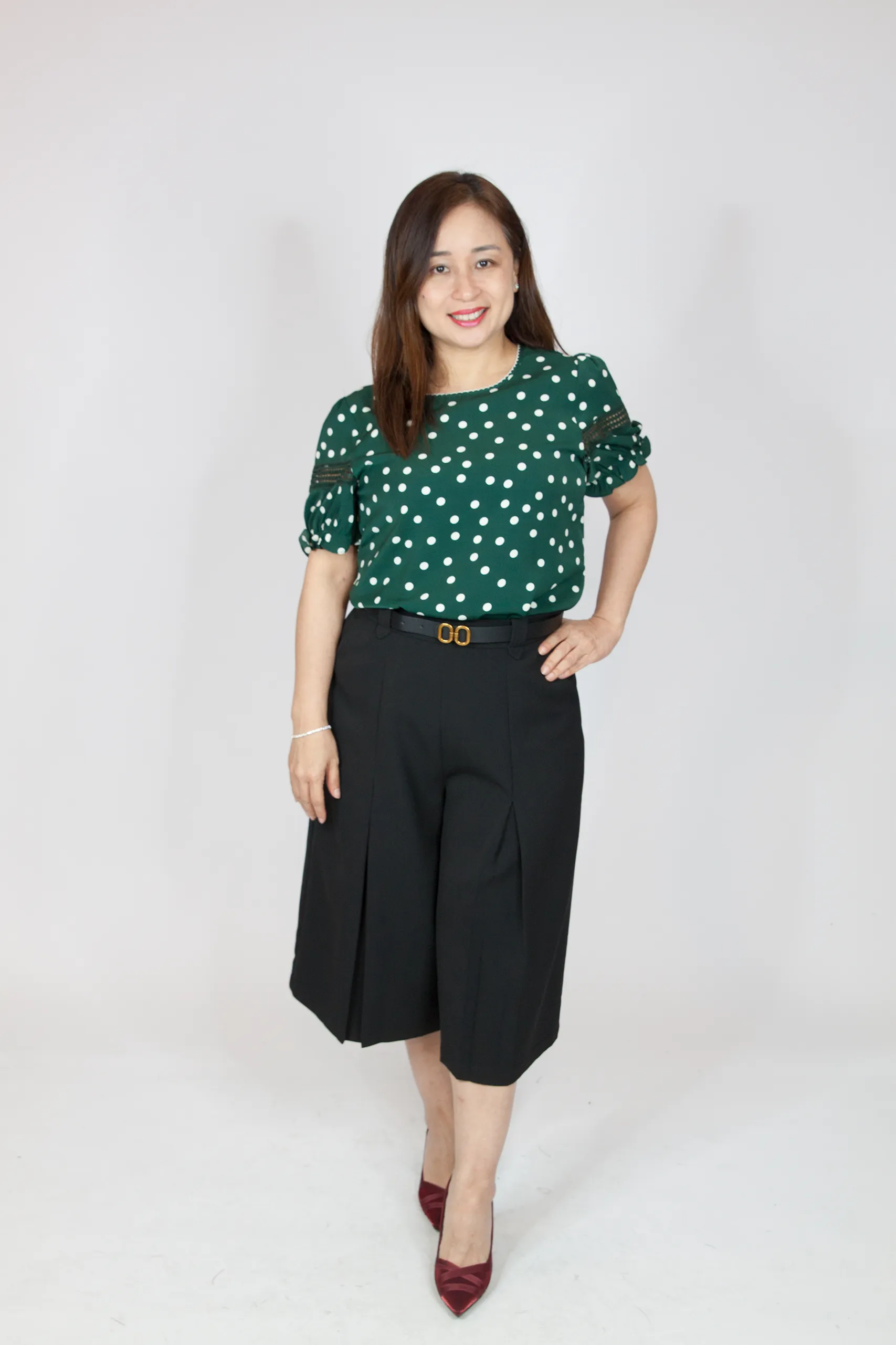 Pleated Front Culotte