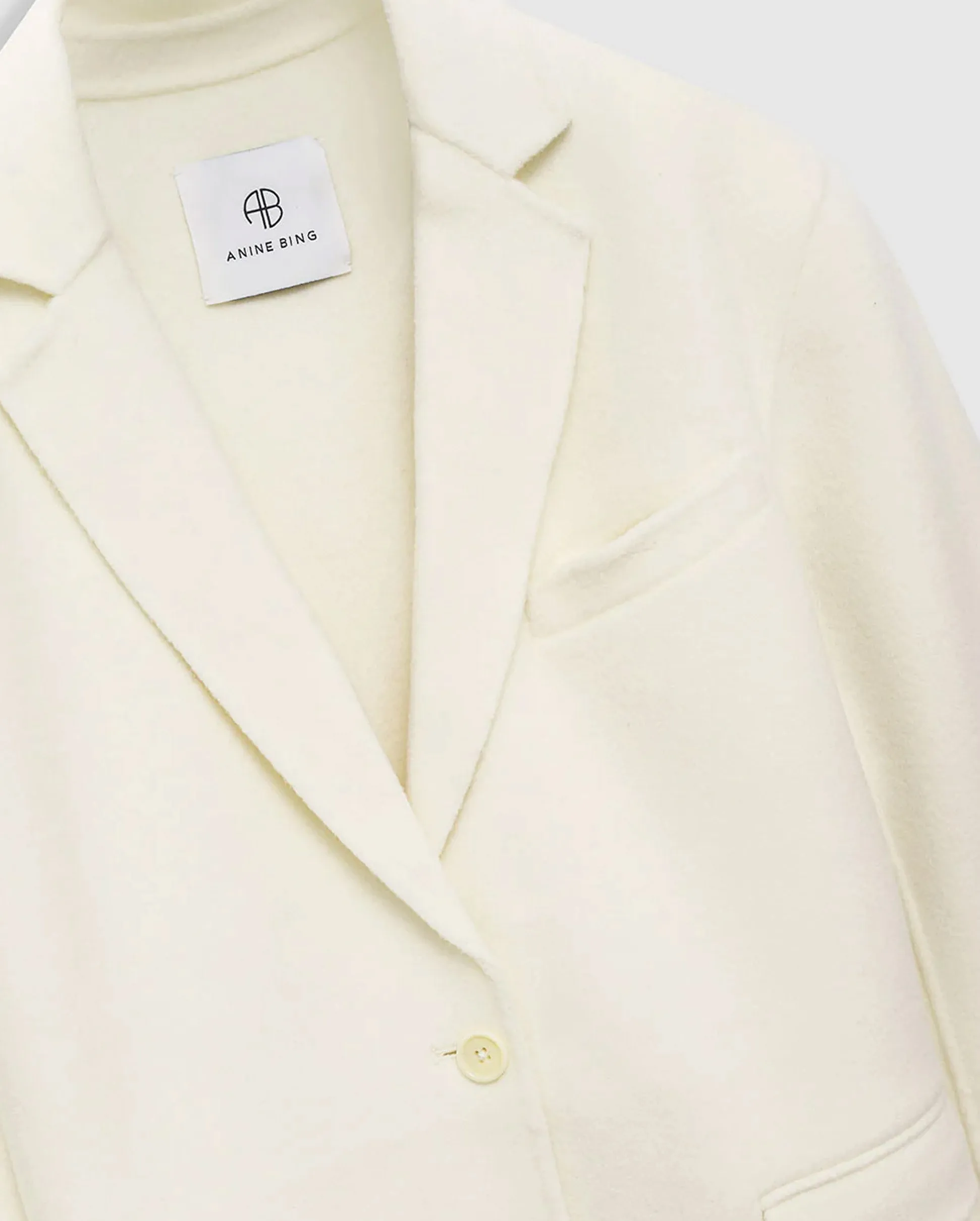 QUINN BLAZER / WHITE CASHMERE BLEND