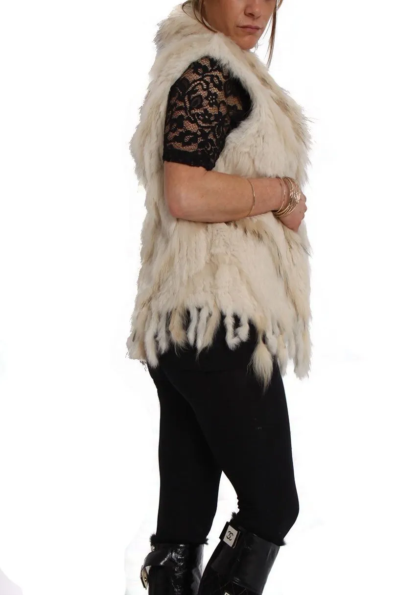 Real Fur Gilet Body warmer