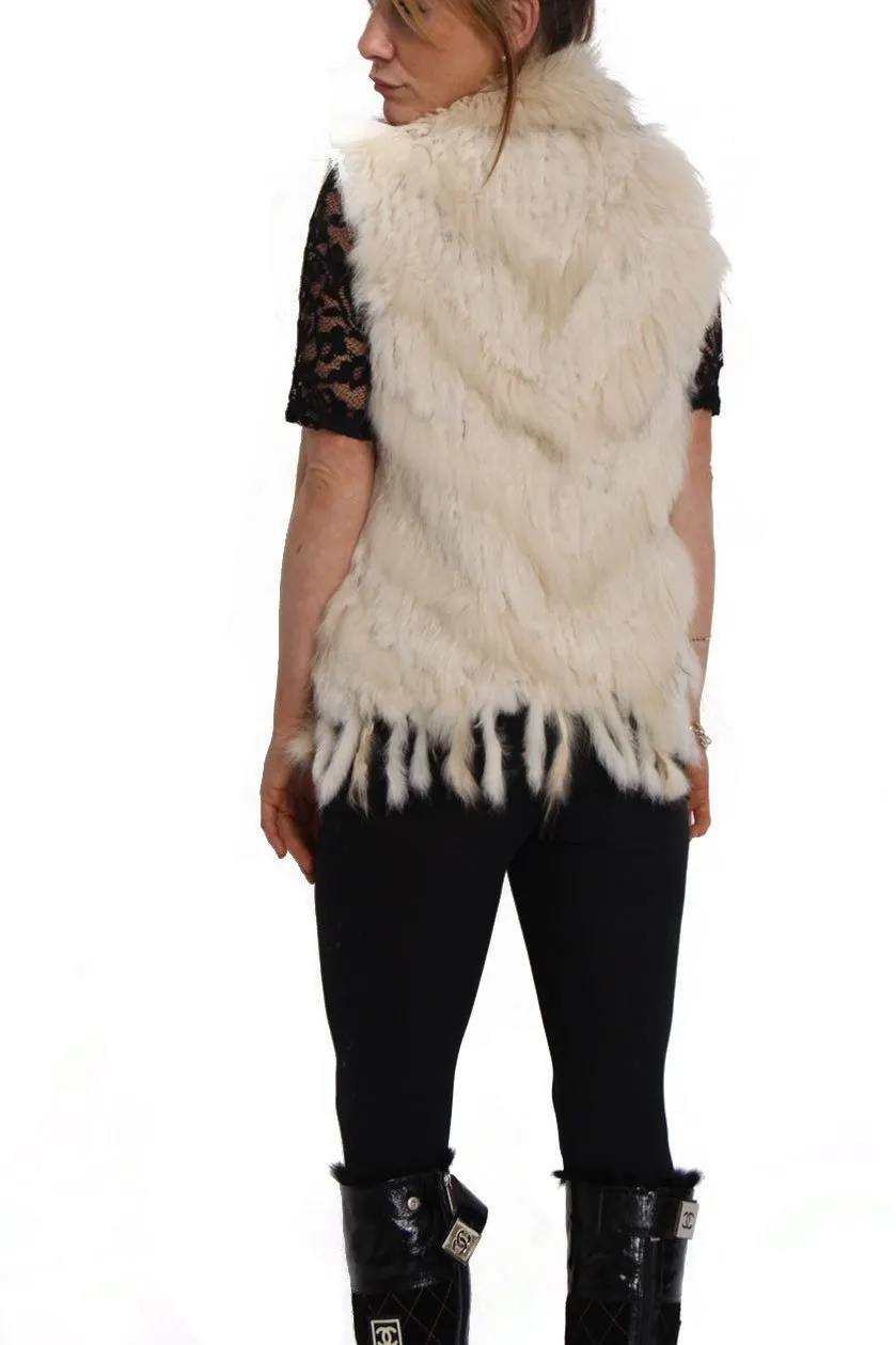 Real Fur Gilet Body warmer