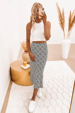 Sahara Midi Skirt Print