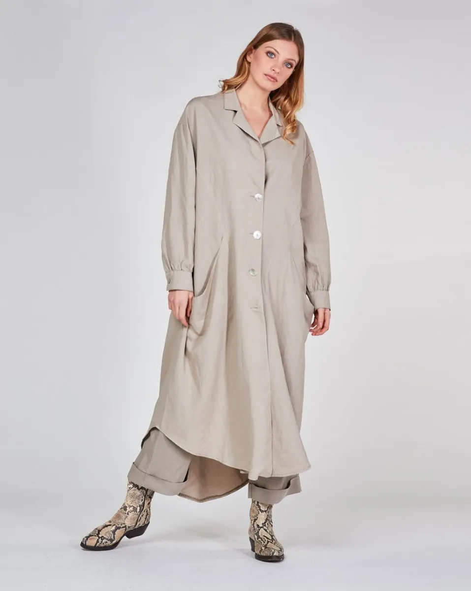 Scoop Pocket Flyaway Overcoat