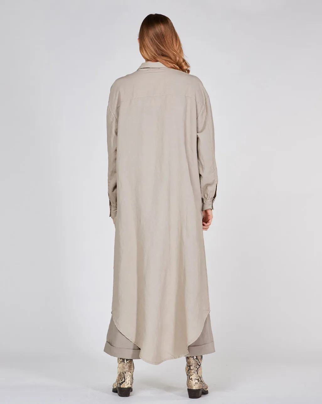 Scoop Pocket Flyaway Overcoat