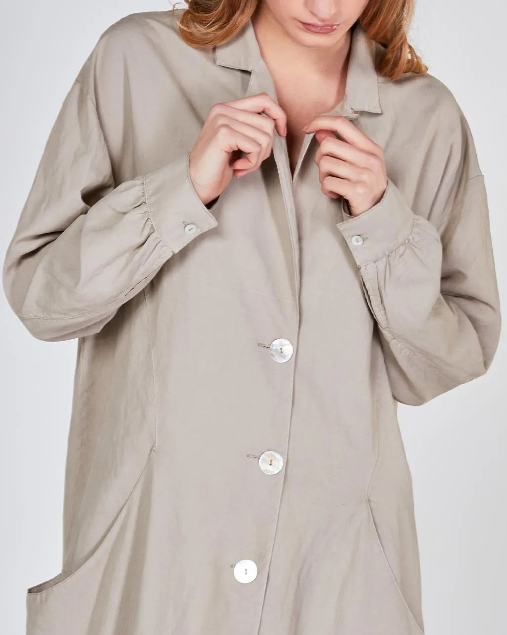 Scoop Pocket Flyaway Overcoat