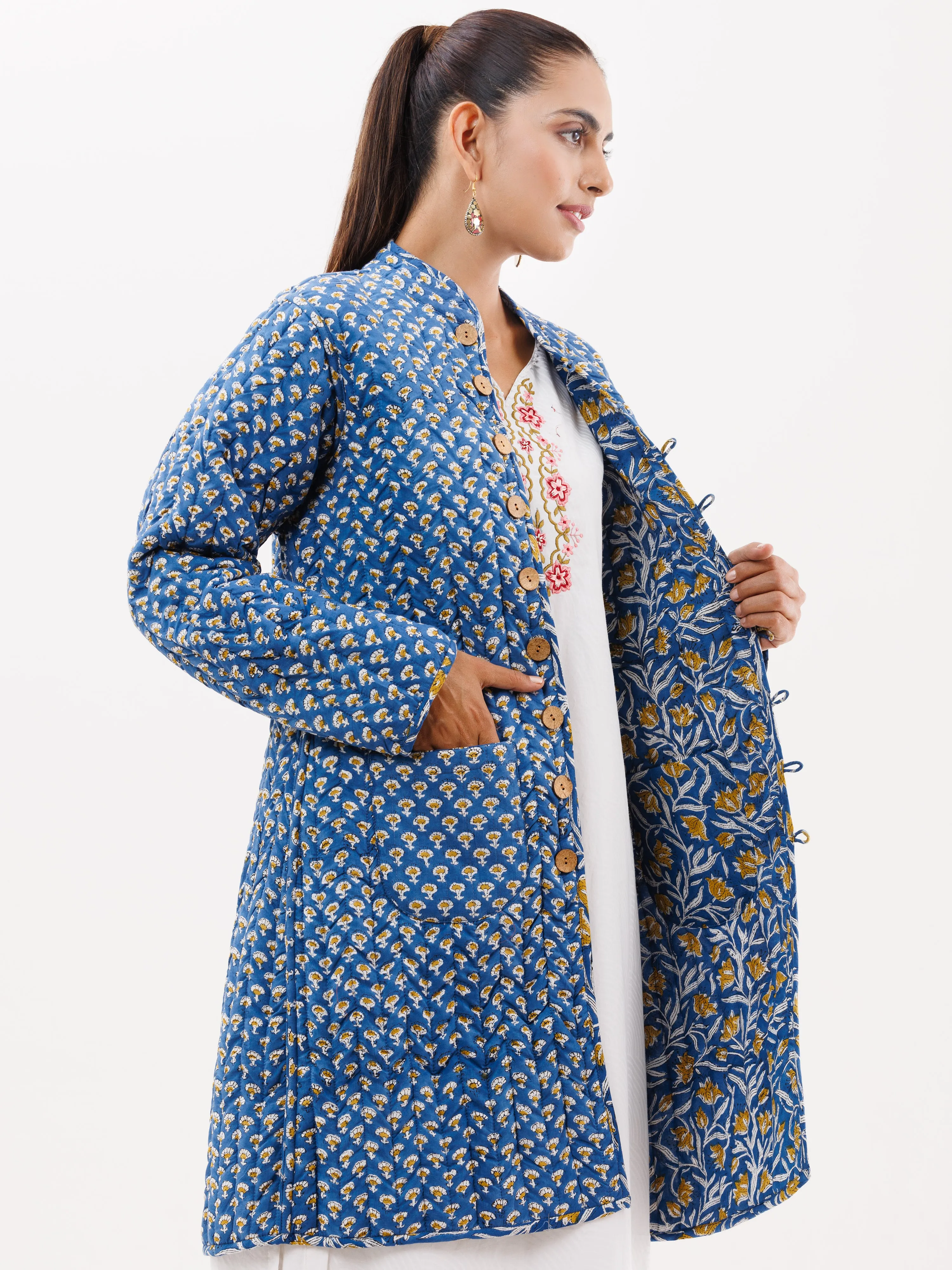 Shishir Urja Quilted Reversible Jacket