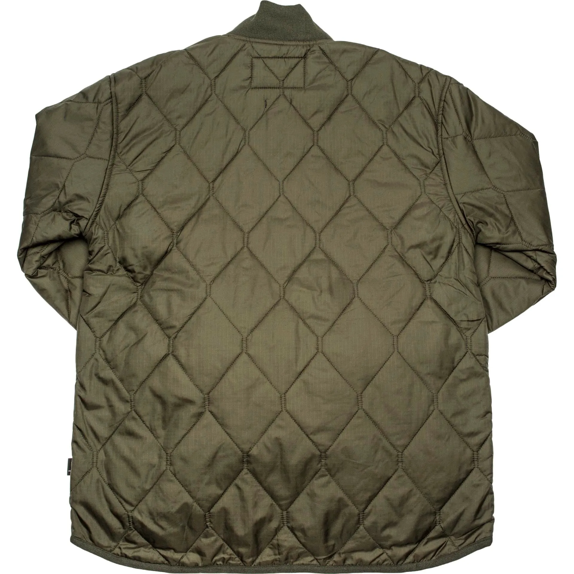 Stussy Quilted Military Mens Jacket - Olive