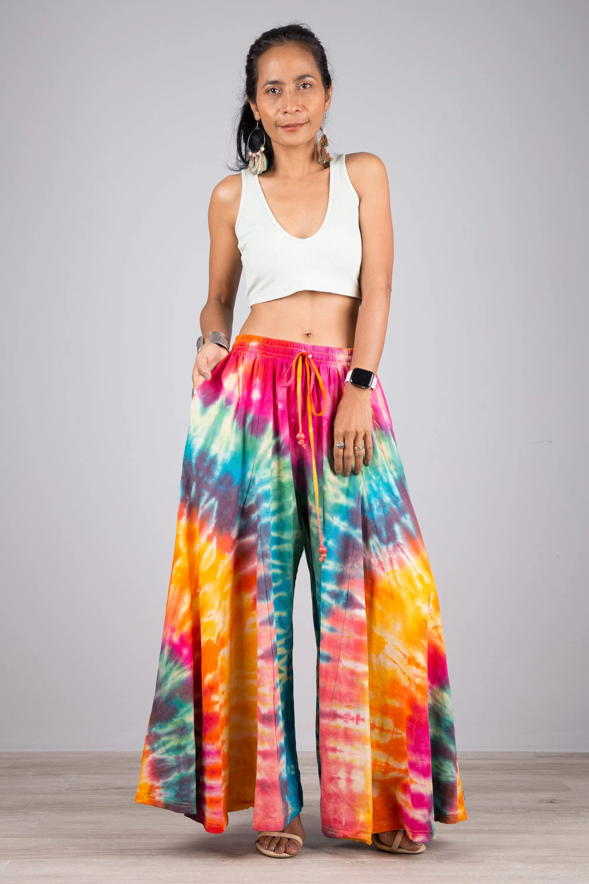 Tie dye pants