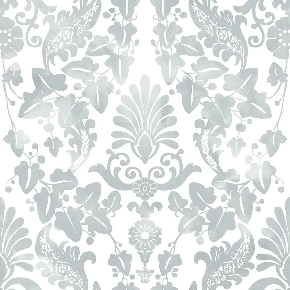 Vine Damask Peel and Stick Wallpaper