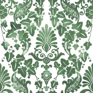 Vine Damask Peel and Stick Wallpaper