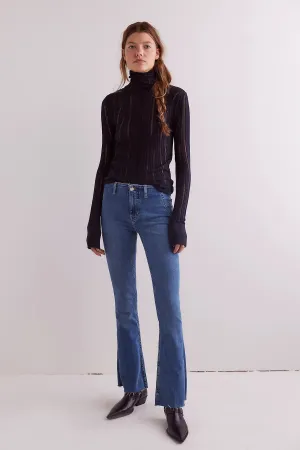 We The Free Level Up Slit Slim Flare Jeans by Free People